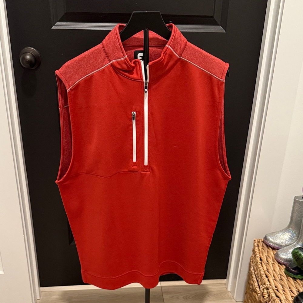 FootJoy Red Men's Vest